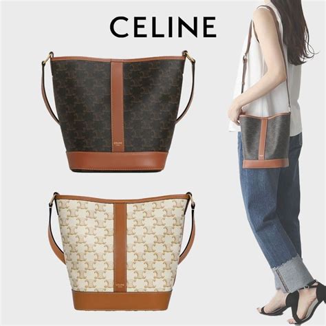 celine bucket bag mini|Celine bucket bag triomphe.